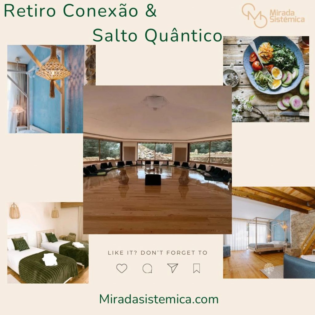Retiro Conexão e Salto Quântico - Terra e Raiz- Mirada Sistémica