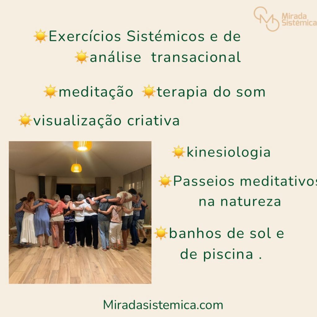 Retiro Conexão e Salto Quântico Atividades- Mirada Sistémica