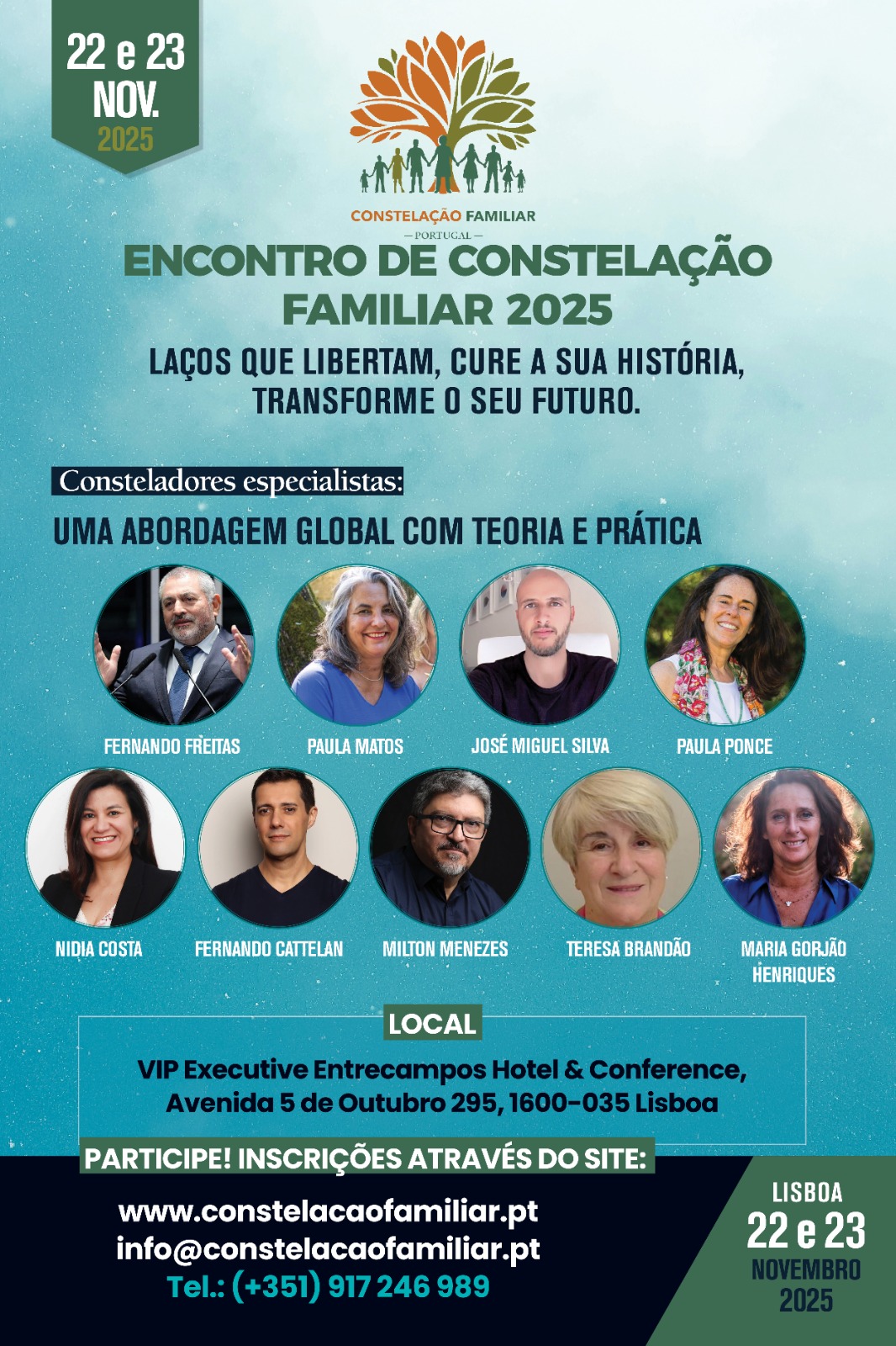 Encontro constelação familiar 2025 - Mirada Sistémica
