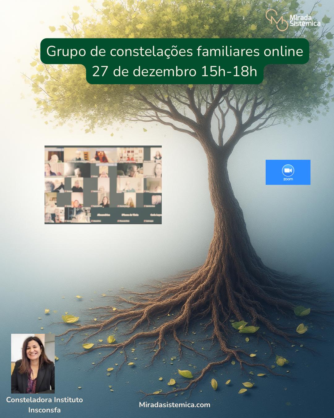 Grupo Constelaçoes familiares Online Diciembre