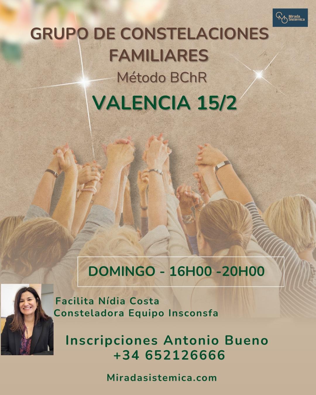 Constelaciones Familiares Valencia 15-2-26 - Mirada Sistémica