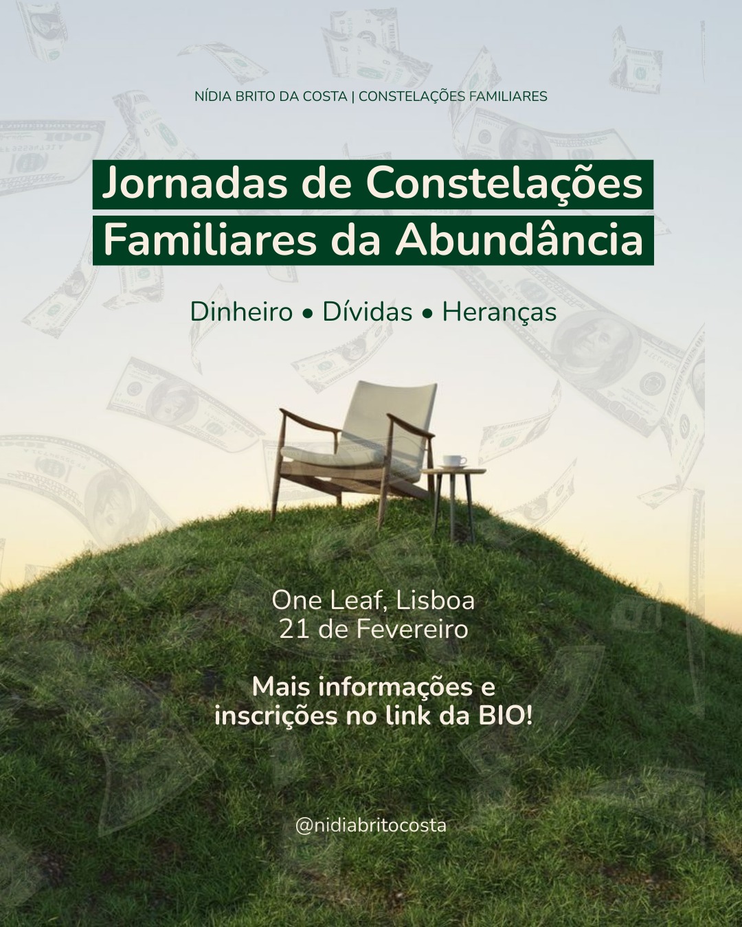 Jornadas de Constelações Familiares de Abundância - Mirada Sistémica