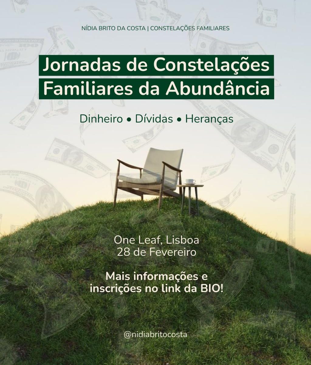 Jornadas de Constelações Familiares de Abundância - Mirada Sistémica