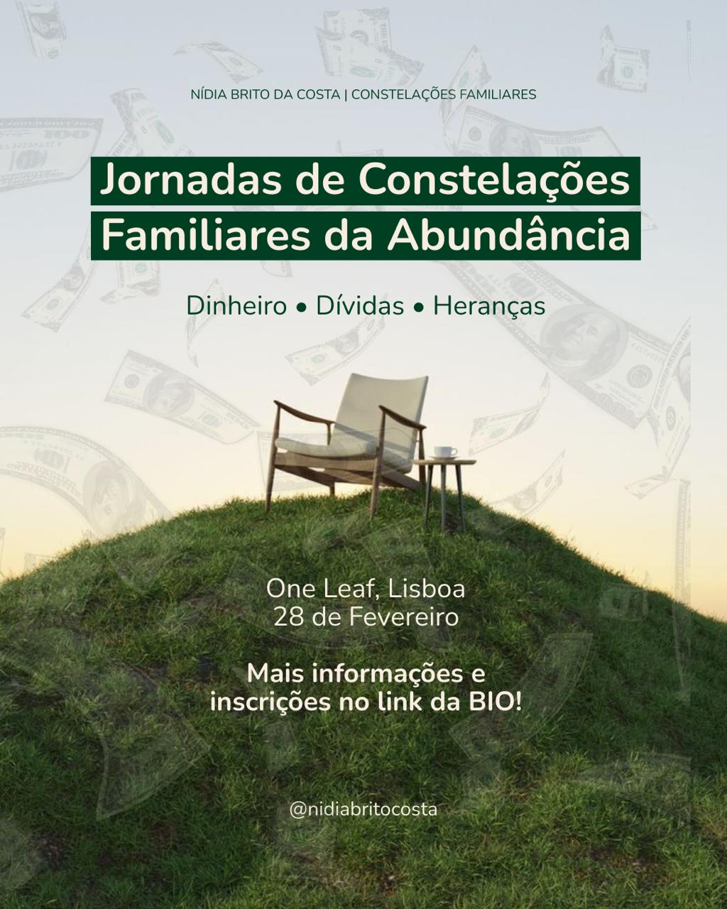 Jornadas de Constelações Familiares de Abundância - Mirada Sistémica