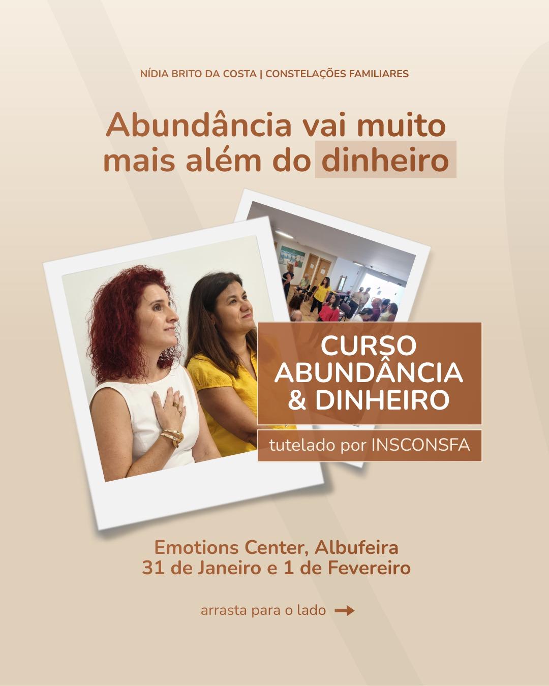 Abundância o Dinheiro - Algarve - Mirada Sistémica