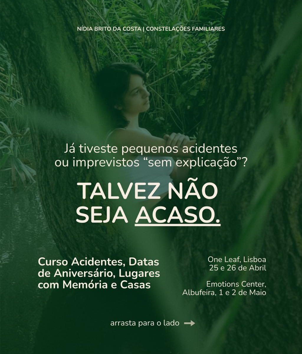 Acidentes Lugares com memória Datas de aniversário - Mirada Sistémica