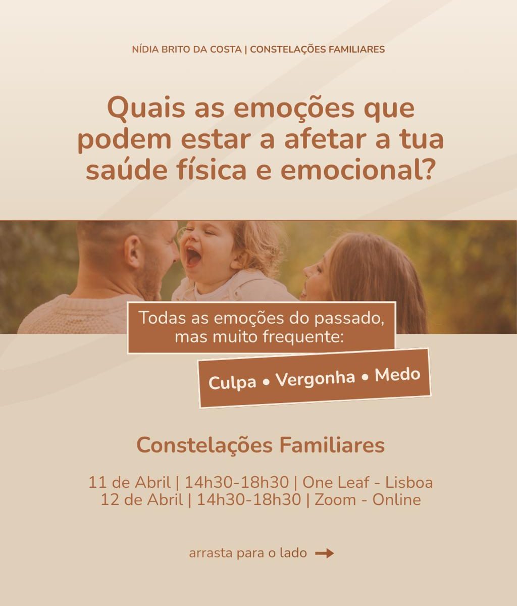 Grupo Constelaçoes Familiares Abril - Mirada Sistémica