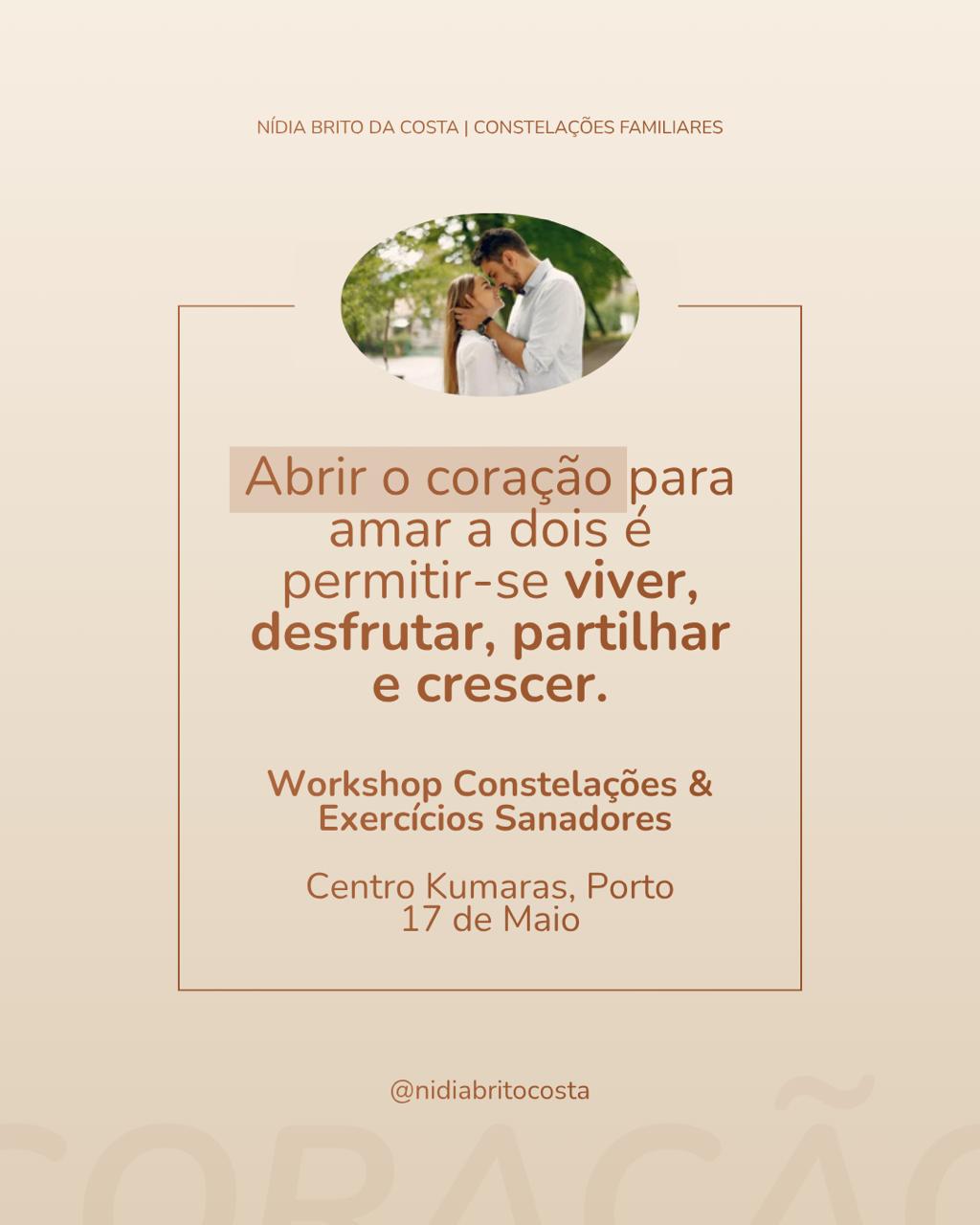 Jornada de constelações familiares Mayo PORTO