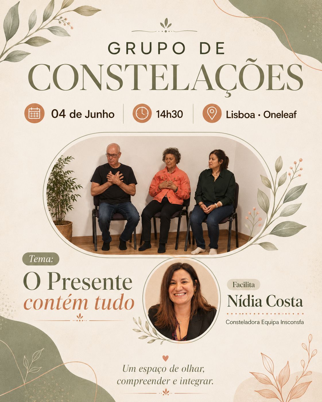 Grupo Constelaçoes familiares junho - Mirada Sistémica
