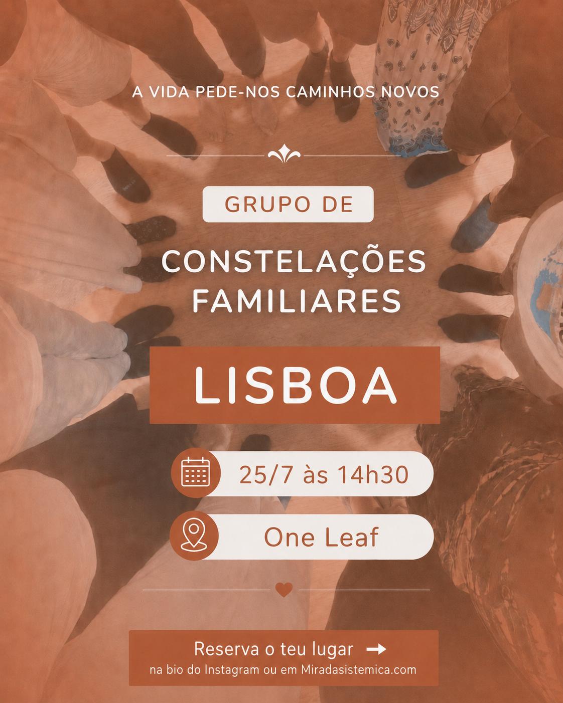 Grupo Constelaçoes familiares julho - Mirada Sistémica