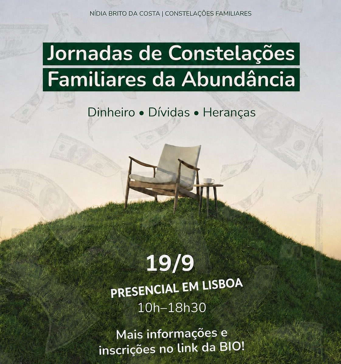 Constelações familiares setembro Lisboa - Mirada Sistémcia