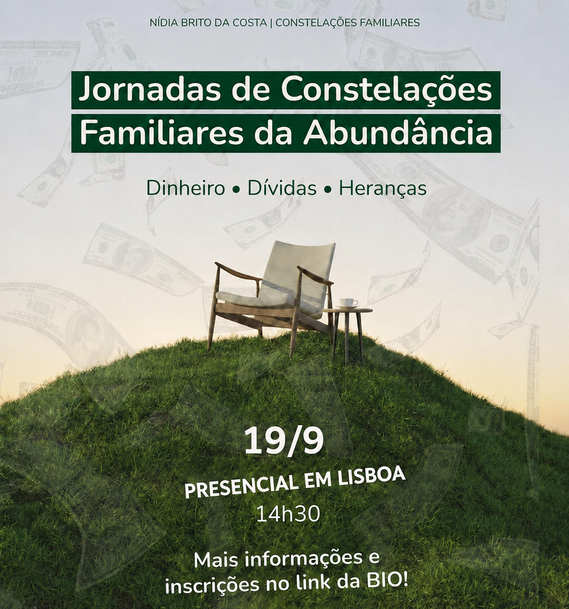 Constelações familiares setembro Lisboa - Mirada Sistémcia