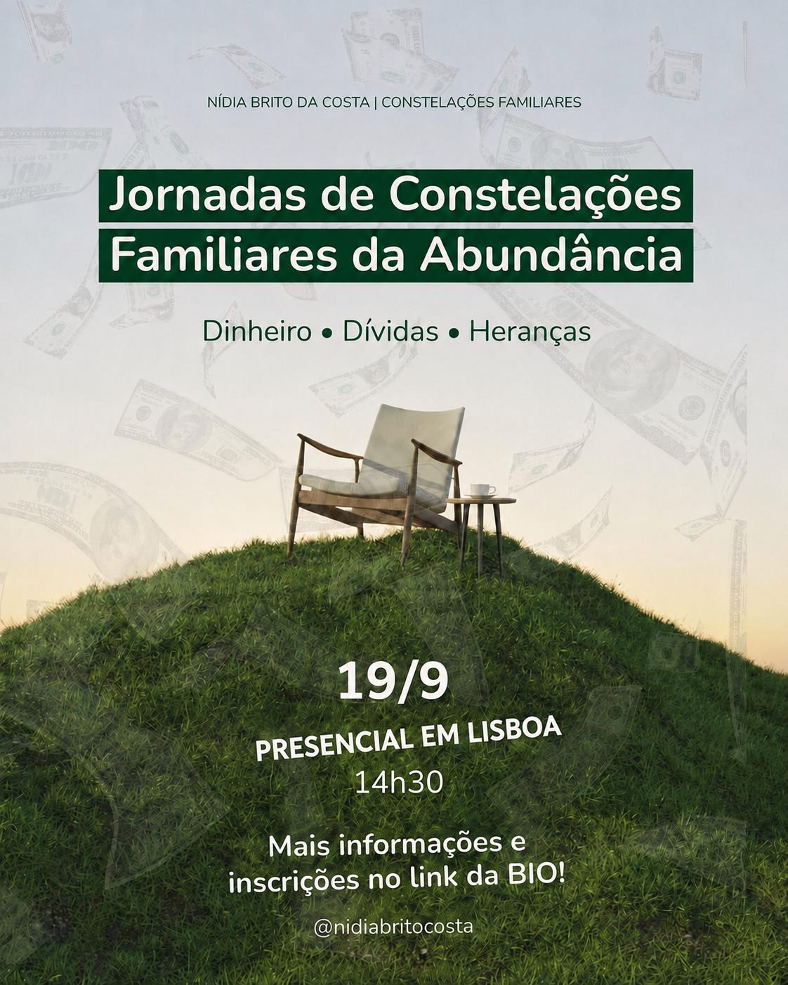 Constelações familiares setembro Lisboa - Mirada Sistémcia