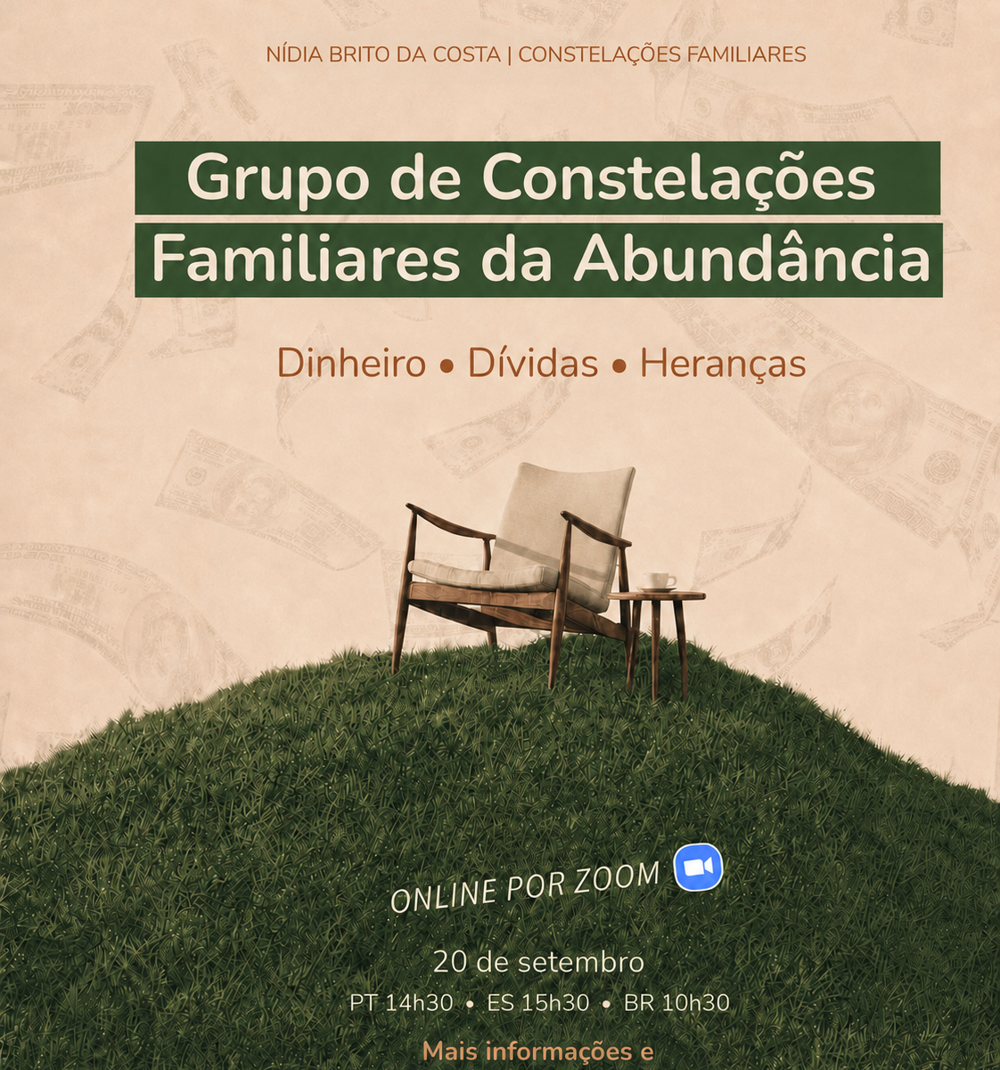 Constelações familiares setembro Online - Mirada Sistémcia