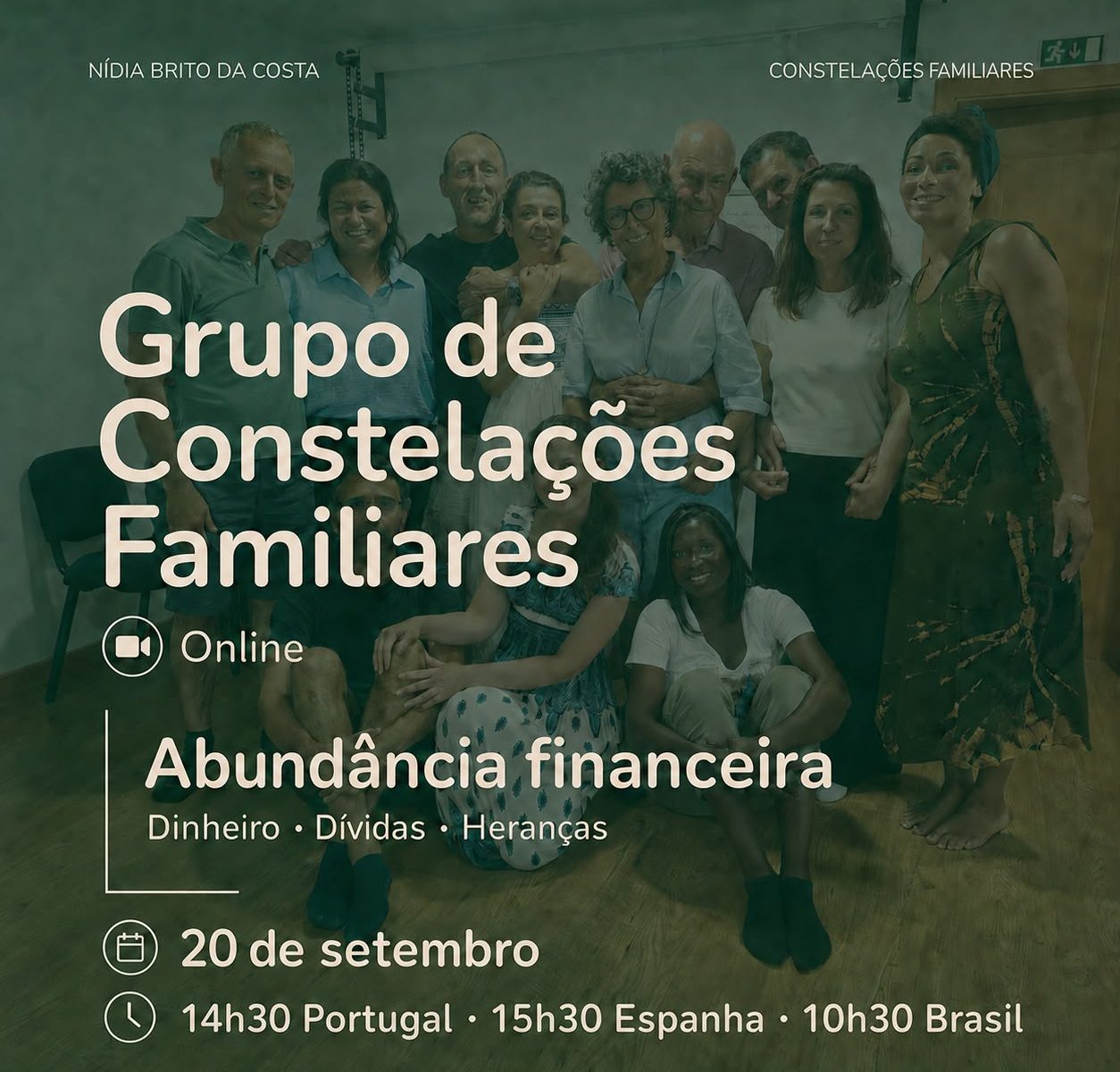 Constelações familiares setembro Online - Mirada Sistémcia