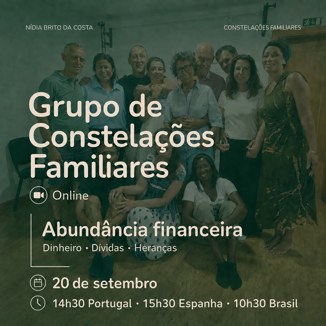 Constelações familiares setembro Online - Mirada Sistémcia