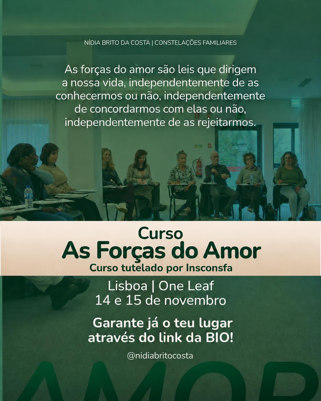 As Forças do Amor Lisboa - Mirada Sistémica