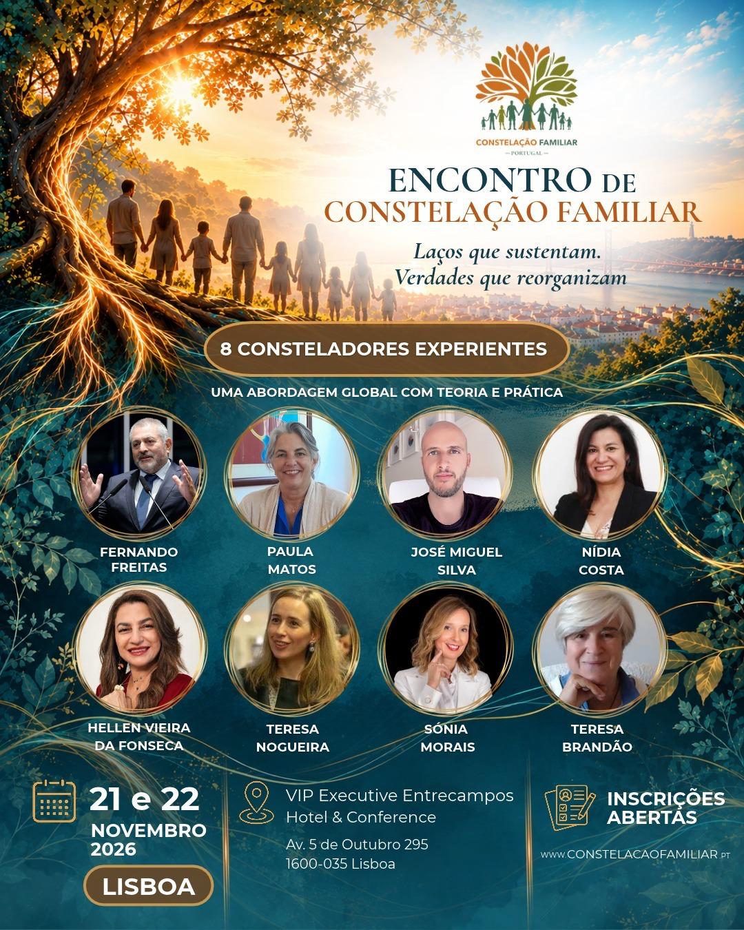 Encontro constelação familiar 2026 - Mirada Sistémica