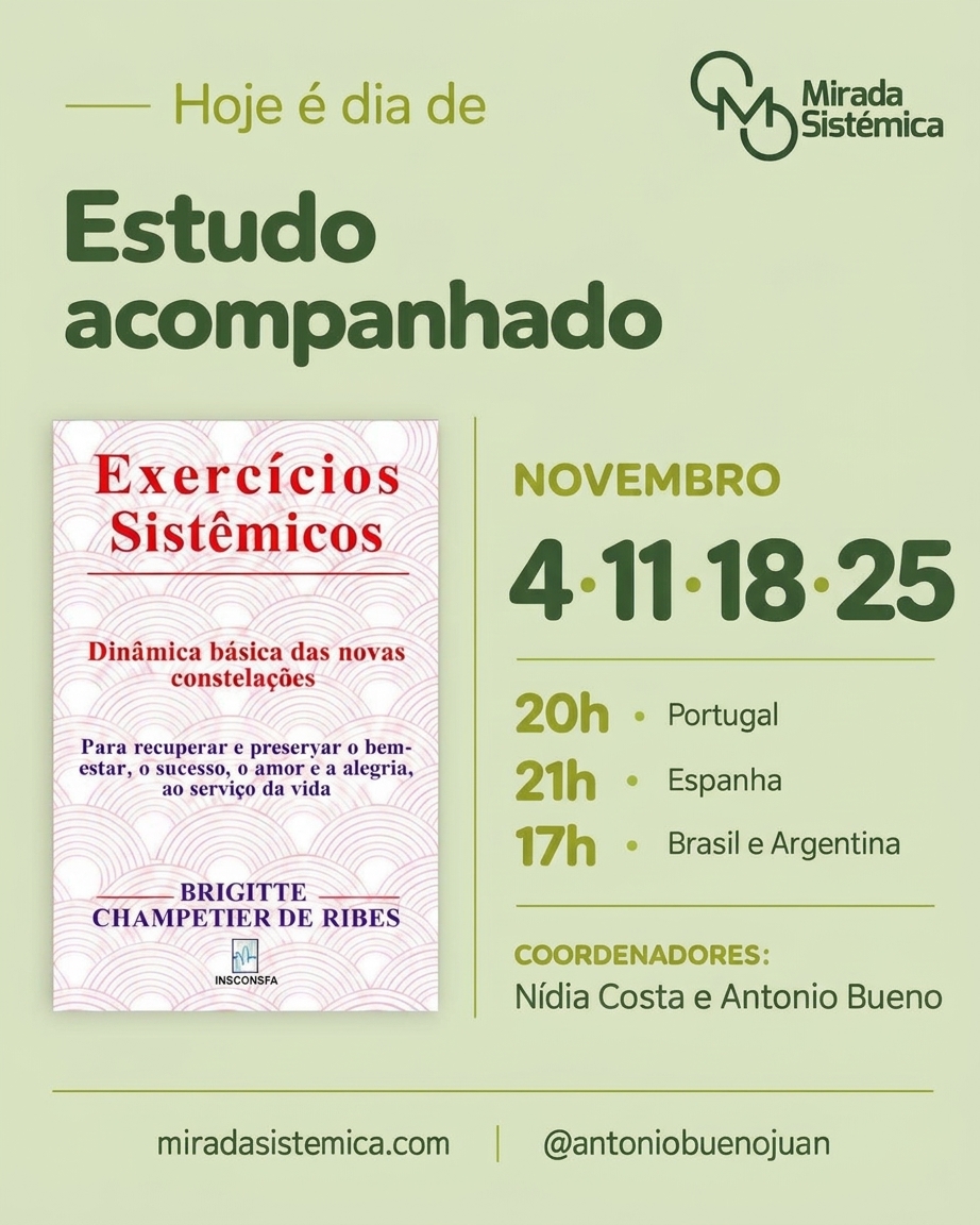 Estudo acompanhado novembro - Mirada Sistémica